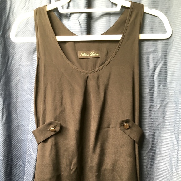 100% Silk Structured Top - Picture 1 of 4